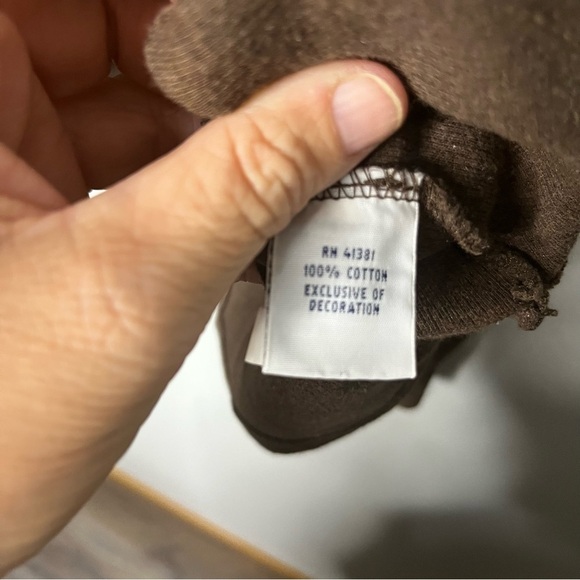 Polo Ralph Lauren 1/4 Zip Pullover Long Sweater Men XXL Brown Pony Logo Casual - Picture 8 of 9